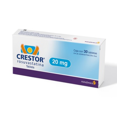 Crestor ® 20 mg Caja con 30 Tabletas
