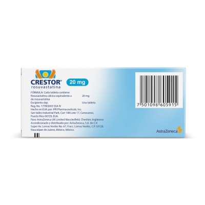 Crestor ® 20 mg Caja con 30 Tabletas
