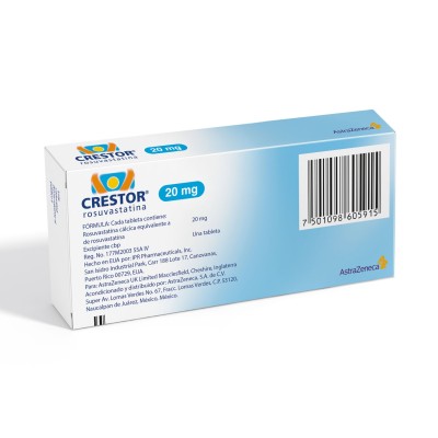 Crestor ® 20 mg Caja con 30 Tabletas