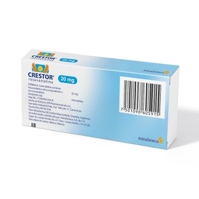 Crestor ® 20 mg Caja con 30 Tabletas