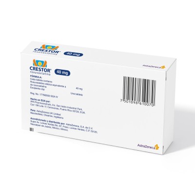 Crestor ® 40 mg Caja con 30 Tabletas Crestor ® 40 mg Caja con 30 Tabletas