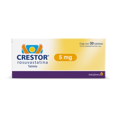 Crestor ® 5 mg Caja con 30 Tabletas Crestor ® 5 mg Caja con 30 Tabletas