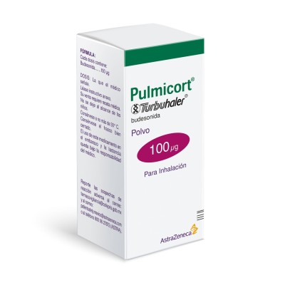 Pulmicort ® Turbuhaler® 100 mg Dispositivo inhalador con 200 dosis Pulmicort ® Turbuhaler® 100 mg Dispositivo inhalador con 200 dosis
