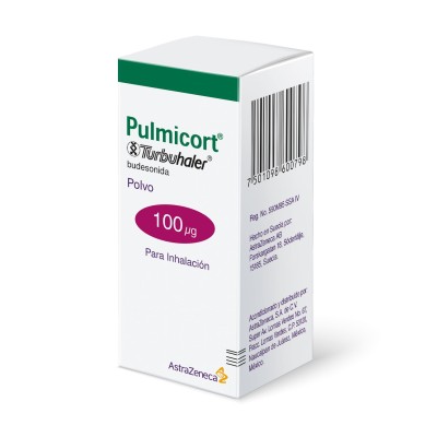 Pulmicort ® Turbuhaler® 100 mg Dispositivo inhalador con 200 dosis Pulmicort ® Turbuhaler® 100 mg Dispositivo inhalador con 200 dosis