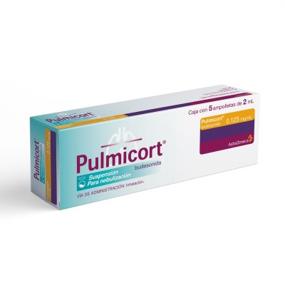 Pulmicort® 0.125 mg/mL Caja con 5 Ampolletas de 2 mL Pulmicort® 0.125 mg/mL Caja con 5 Ampolletas de 2 mL