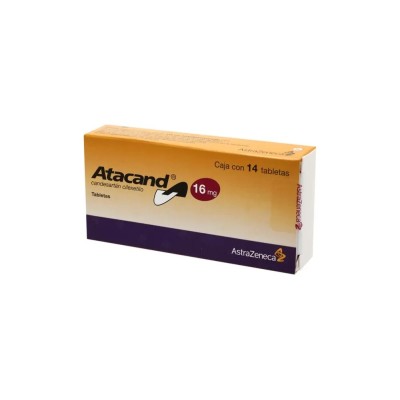 Atacand® 16 mg Caja con 14 Tabletas