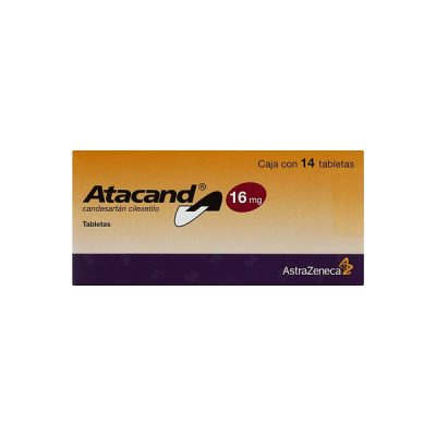 Atacand® 16 mg Caja con 14 Tabletas