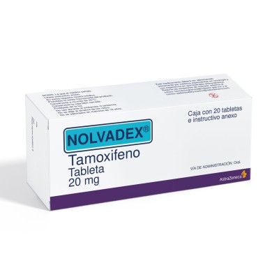 Nolvadex ® 20 mg Caja con 20 Tabletas Nolvadex ® 20 mg Caja con 20 Tabletas