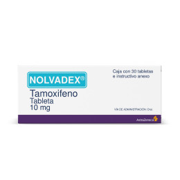 Nolvadex® 10 mg Caja con 30 Tabletas