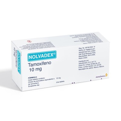 Nolvadex® 10 mg Caja con 30 Tabletas Nolvadex® 10 mg Caja con 30 Tabletas