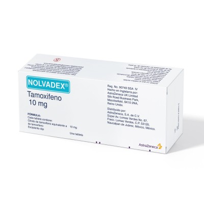 Nolvadex® 10 mg Caja con 30 Tabletas Nolvadex® 10 mg Caja con 30 Tabletas