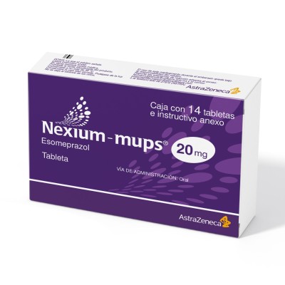 Nexium-mups® 20 mg Caja con 14 Tabletas Nexium-mups® 20 mg Caja con 14 Tabletas