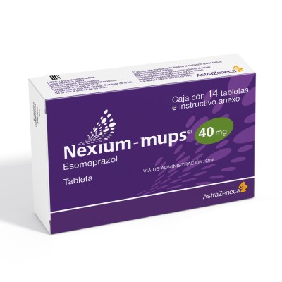 Nexium-mups® 40 mg Caja con 14 Tabletas