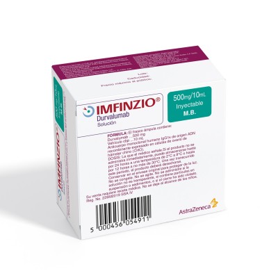 Imfinzio ® 500 mg/10 mL Solución Inyectable Imfinzio ® 500 mg/10 mL Solución Inyectable