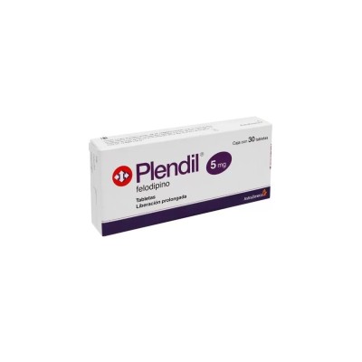 Plendil® 5 mg Caja con 30 Tabletas Plendil® 5 mg Caja con 30 Tabletas