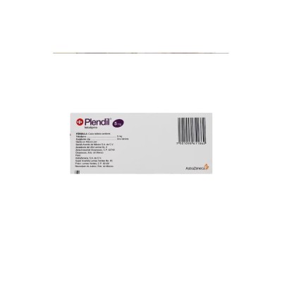 Plendil® 5 mg Caja con 30 Tabletas Plendil® 5 mg Caja con 30 Tabletas