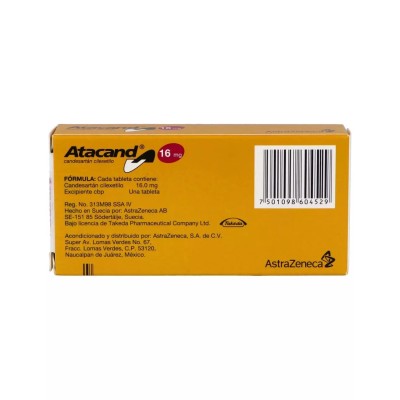 Atacand® 16 mg Caja con 28 Tabletas