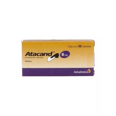 Atacand® 8 mg Caja con 28 Tabletas