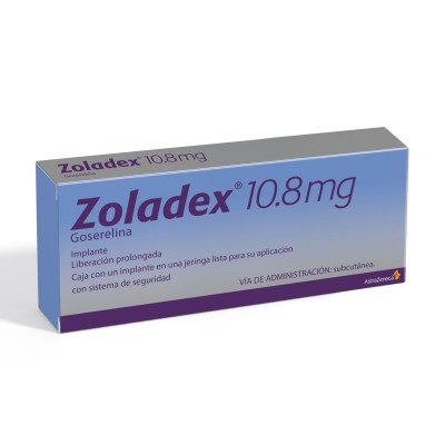 Zoladex® 10.8 mg Caja con un Implante en una Jeringa Zoladex® 10.8 mg Caja con un Implante en una Jeringa