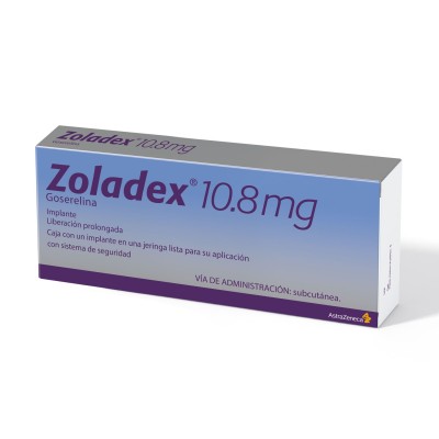 Zoladex® 10.8 mg Caja con un Implante en una Jeringa Zoladex® 10.8 mg Caja con un Implante en una Jeringa