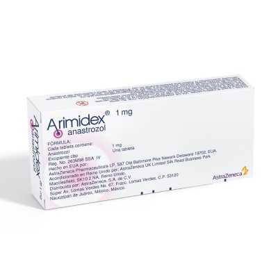 Arimidex® 1 mg Caja con 14 Tabletas Arimidex® 1 mg Caja con 14 Tabletas
