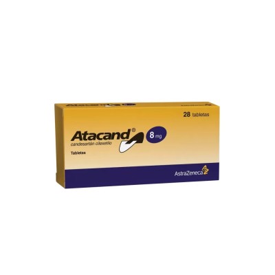 Atacand® 8 mg Caja con 28 Tabletas