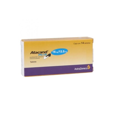 Atacand® PLUS 16 mg/12.5 mg Caja con 14 Tabletas