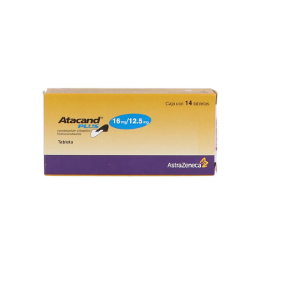 Atacand® PLUS 16 mg/12.5 mg Caja con 14 Tabletas