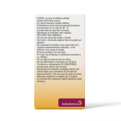 Trixeo Aerosphere ® 160 mg/7.2 mg/4.8 mg Dispositivo con 120 dosis Trixeo Aerosphere ® 160 mg/7.2 mg/4.8 mg Dispositivo con 120 dosis